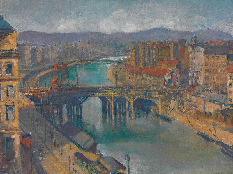 1883-Karl Julius Heinrich Revy - Costruzione del ponte principale da parte di Revy nel 1914
